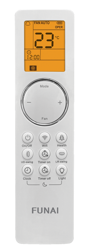 FUNAI ONSEN FULL DC Inverter Heat Pump RAC-I-ON55HP.D01 (комплект)